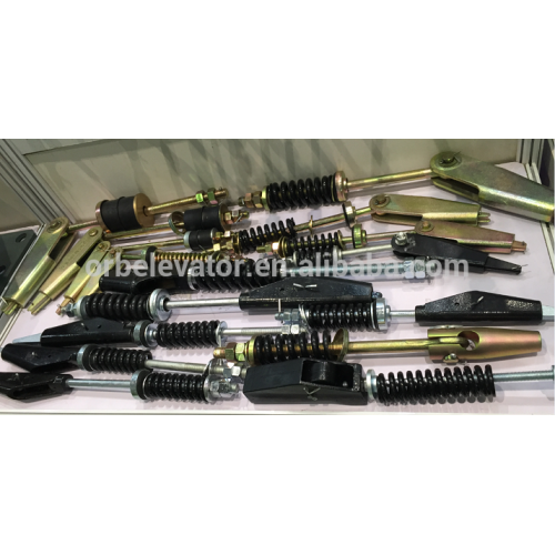 Elevator steel rope fastener
